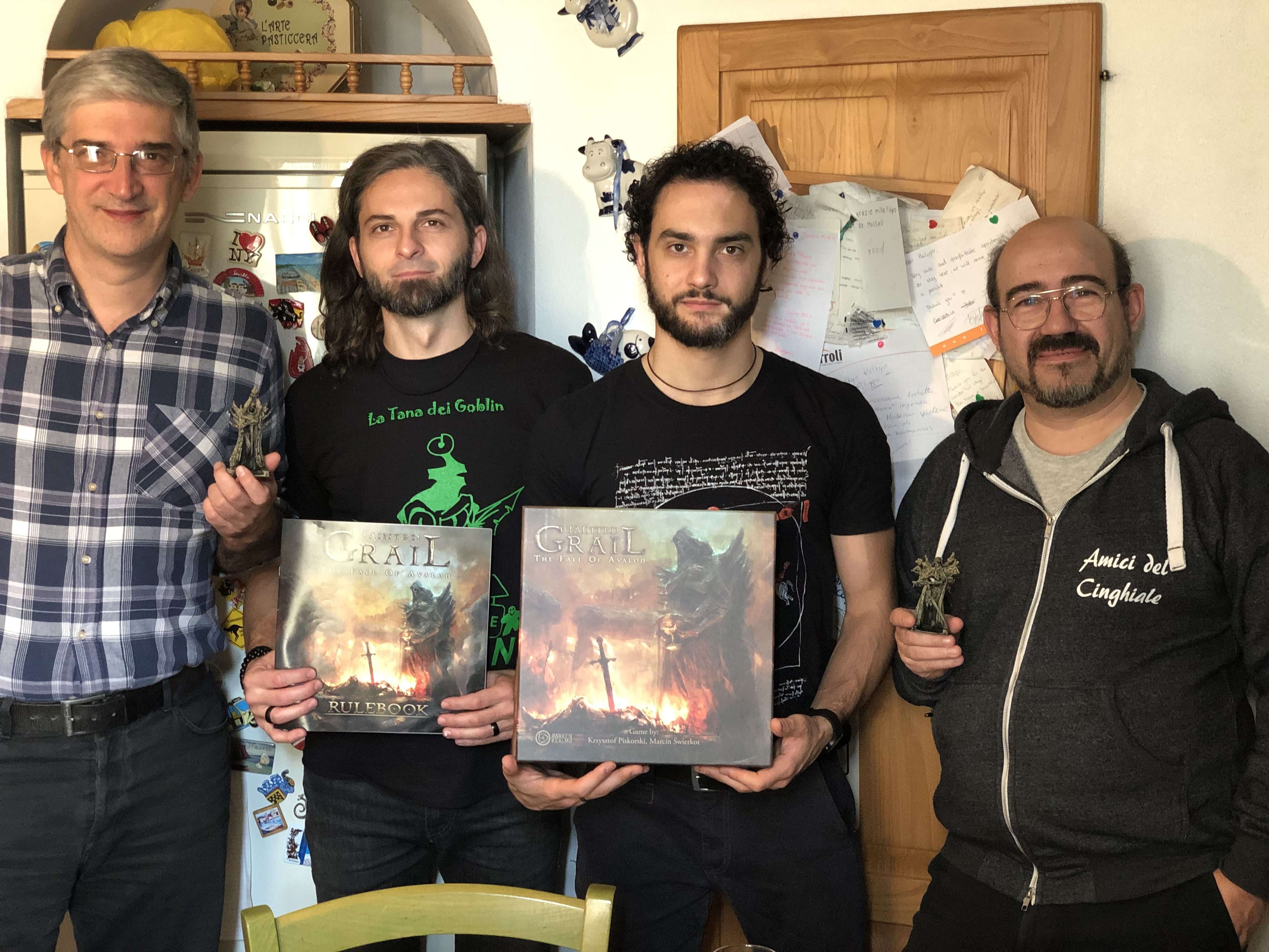 Tainted Grail in italiano