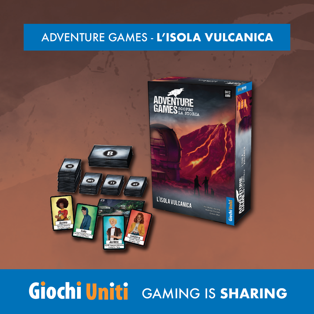 ADVENTURE GAMES - L'ISOLA VULCANICA