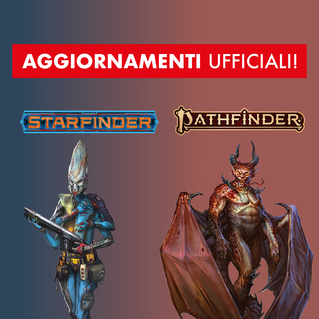 Aggiornamento ufficiale Pathfinder 2 - Starfinder