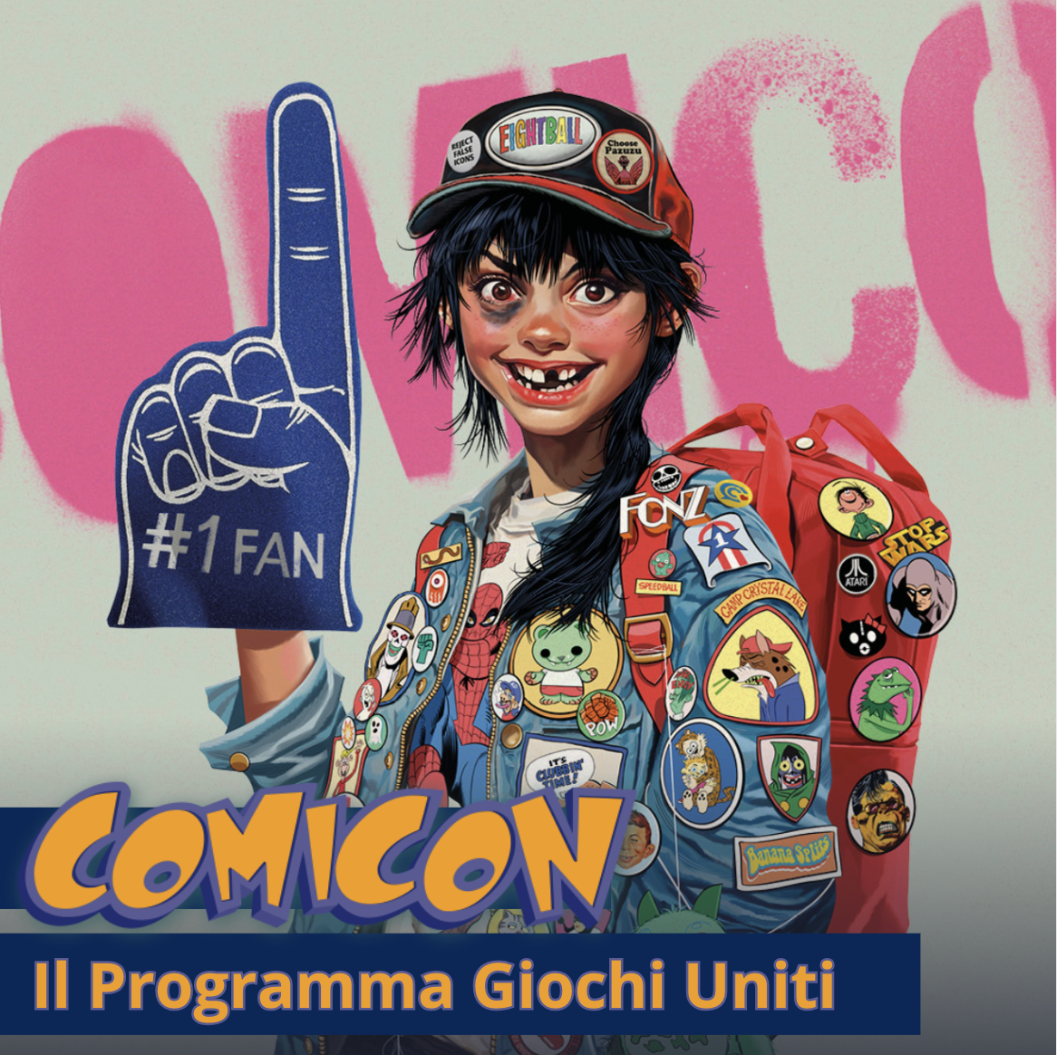 Giochi Uniti al Comicon Napoli 2025
