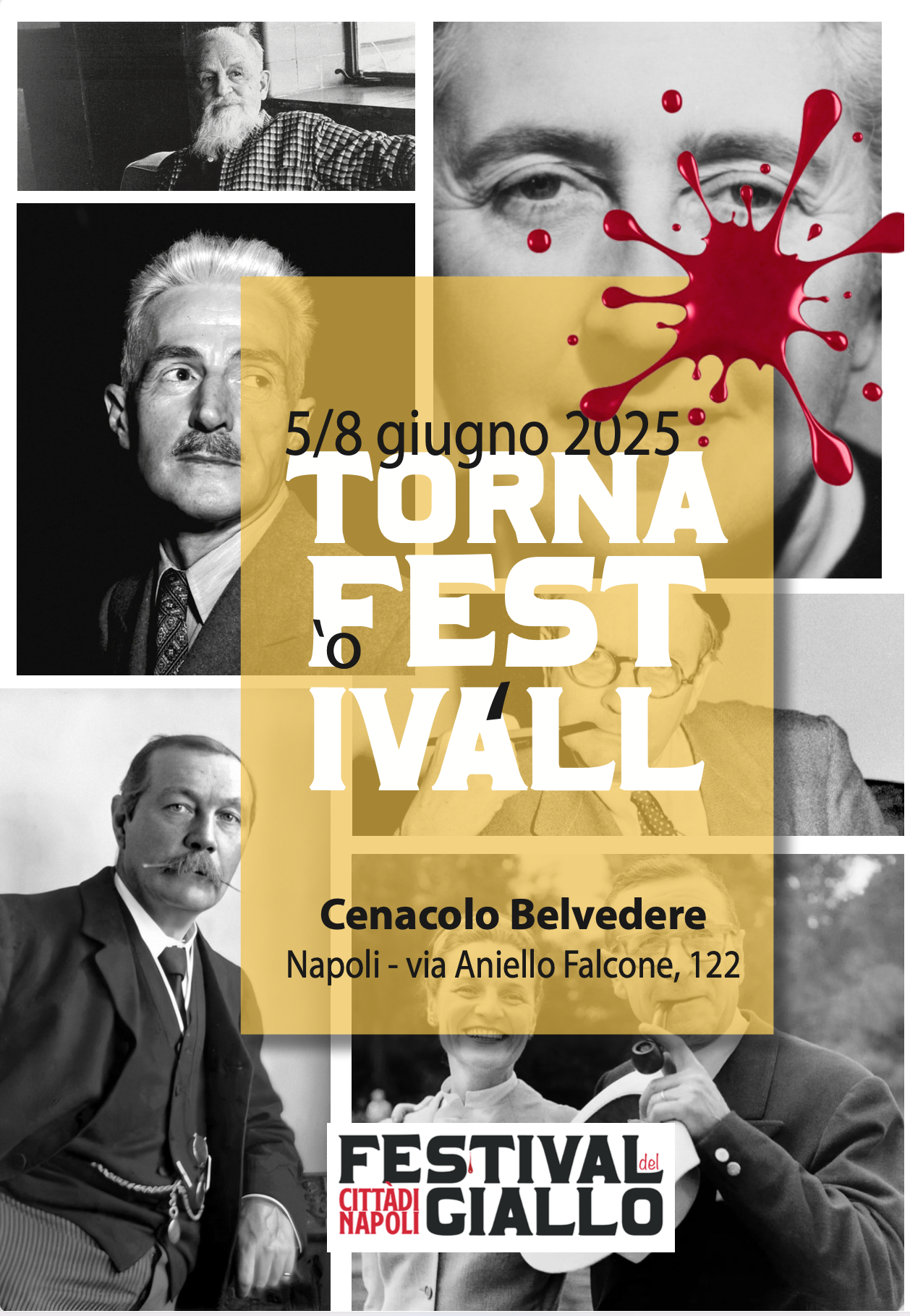 Giochi Uniti al Festival del Giallo di Napoli 2025: indagini, giochi e tanto divertimento!