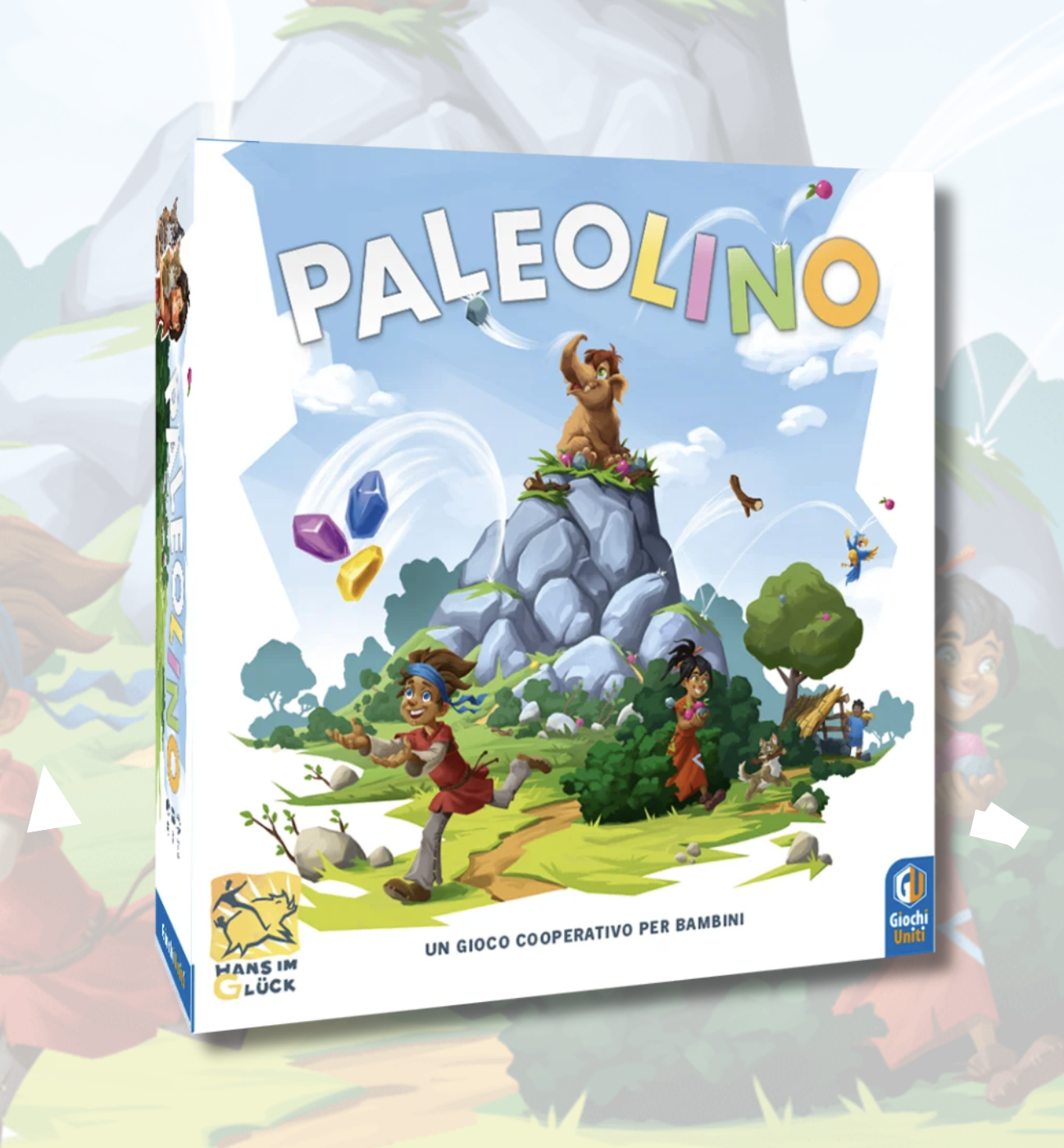 Paleolino: Nuovo gioco da tavolo cooperativo per bambini dai 5 anni